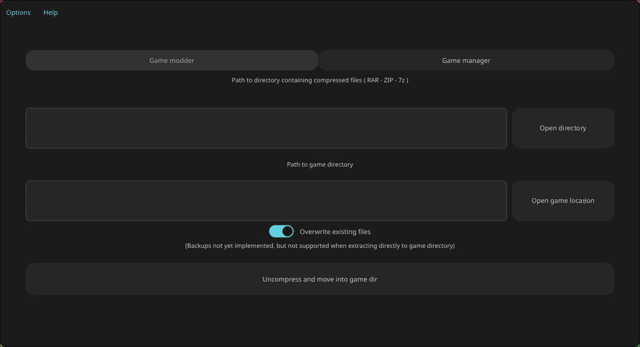 Picture of Oxide Manager.