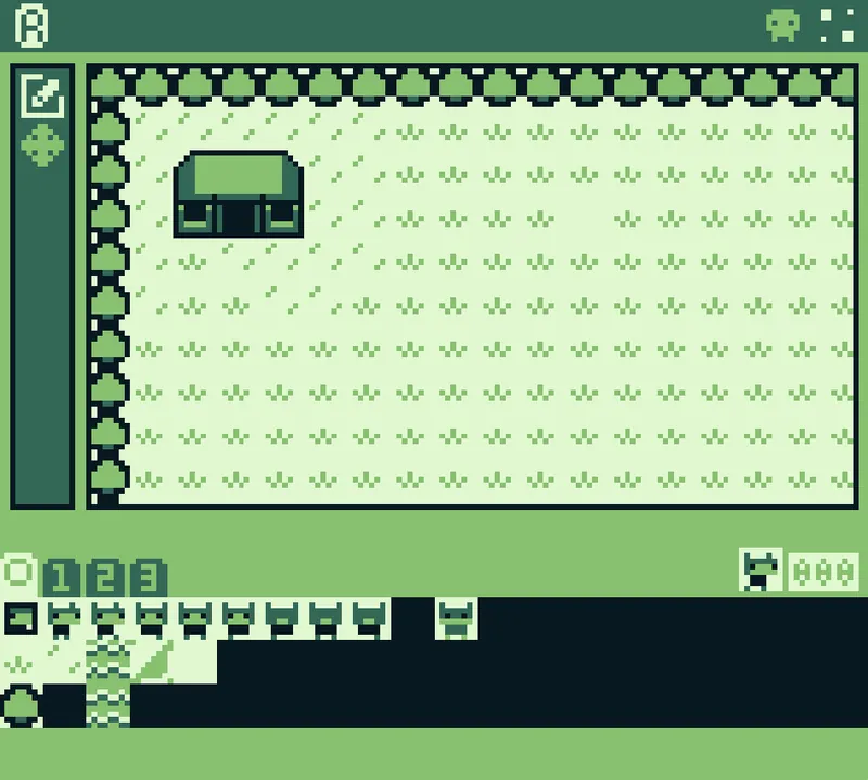 Screenshot of musi lili map editor